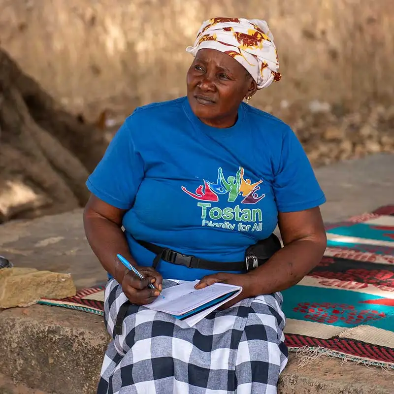 La formación sobre agricultura orgánica se realiza al aire libre